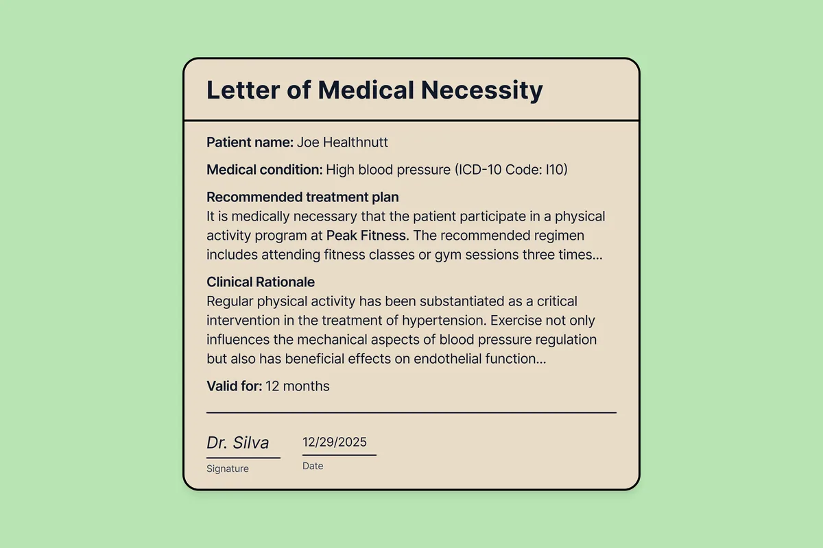 Get your medical documentation